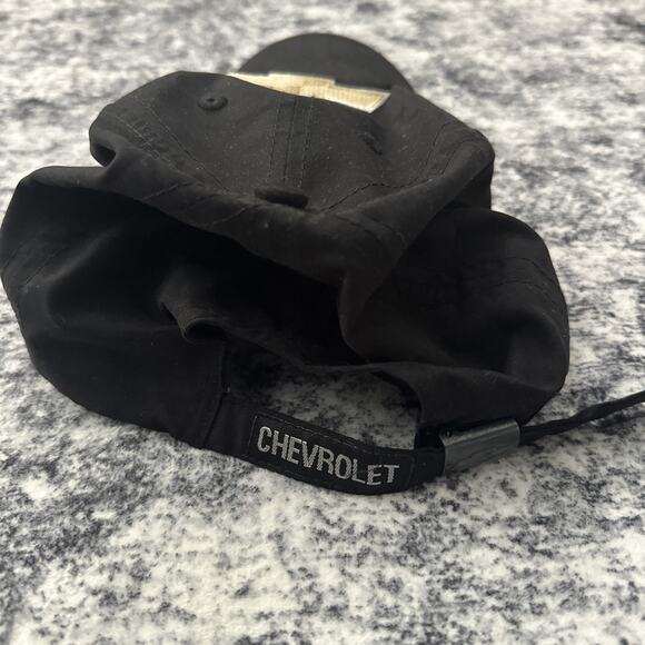 Official Chevy Chevrolet Hat American Revolution Black Baseball Logo Genuine - Picture 6 of 9